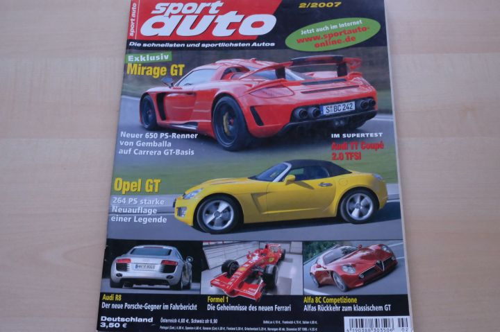 Deckblatt Sport Auto (02/2007)